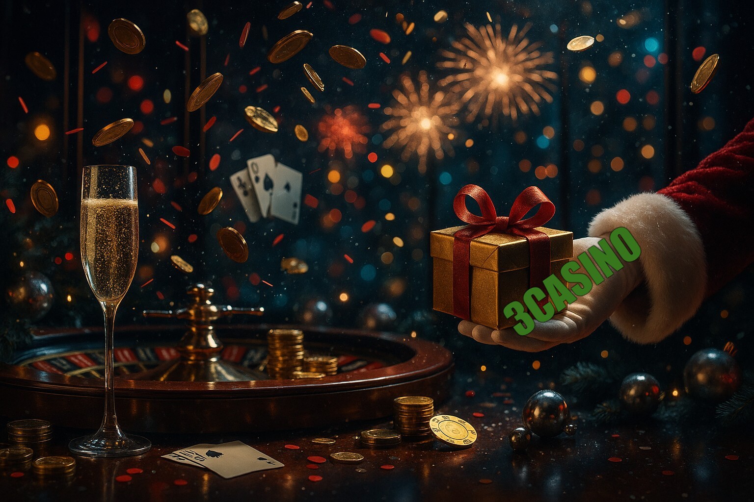 Promoções de Ano Novo no 3CASINO